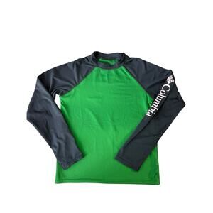 Boy's Columbia Omni-Shade Sun Protection Swim Shirt Size S (8 Years) Long Sleeve